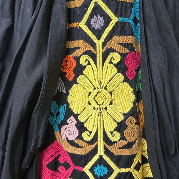 Anthropologie Floreat Palenque Asymetrical Dress Sz 8 - Picture 6 of 7